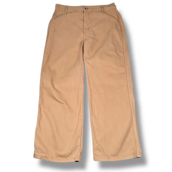 Reformation Jeans Women’s 31 Cotton Butterscotch Brown Wash Straight Leg Denim - Picture 1 of 12